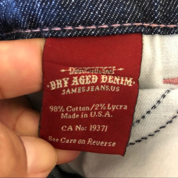 Dry Age Jeans baby james jeans pink crystal bandit Size 4 bling - Picture 8 of 12